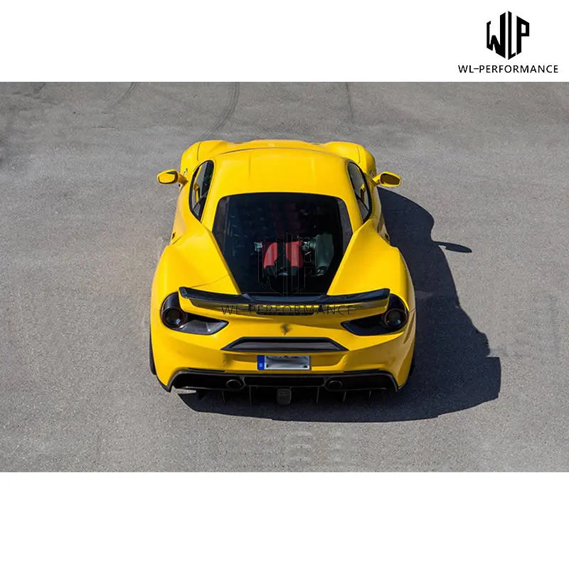 Комплект из 488 Гбт кузова высококачественный сплиттер спереди и сзади