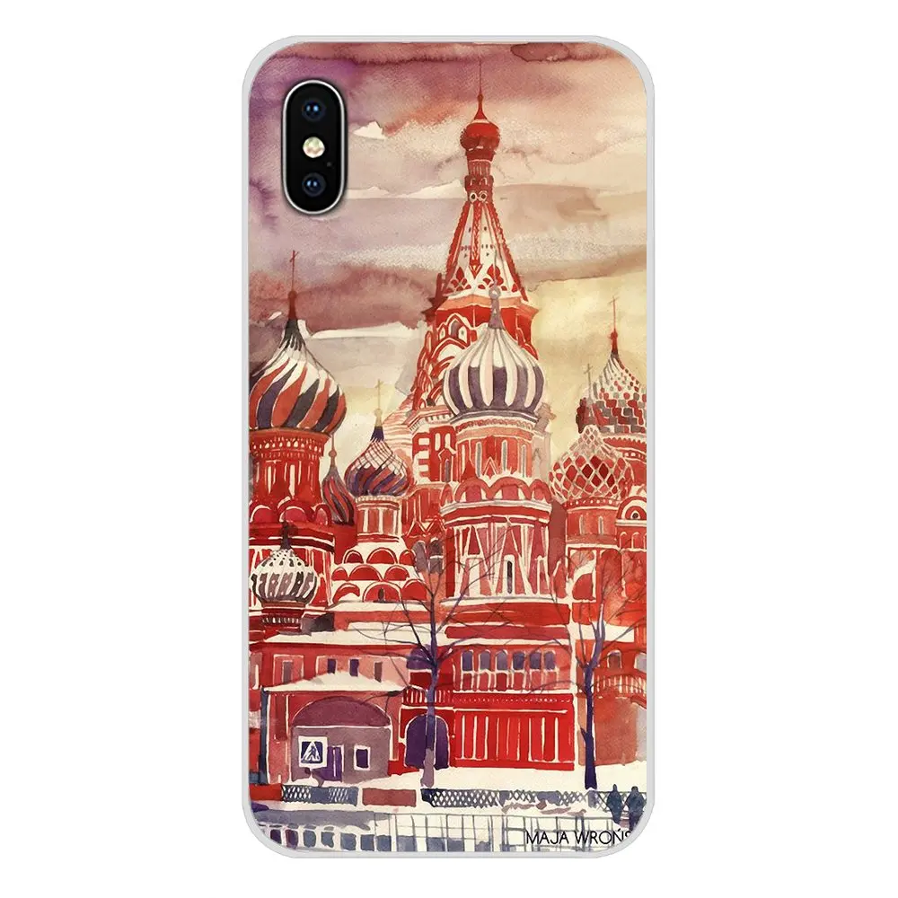 Силиконовый чехол для Samsung Galaxy S3 S4 S5 Mini S6 S7 Edge S8 S9 S10 Lite Plus Note 4 5 8 9 architectural Chicago PARIS