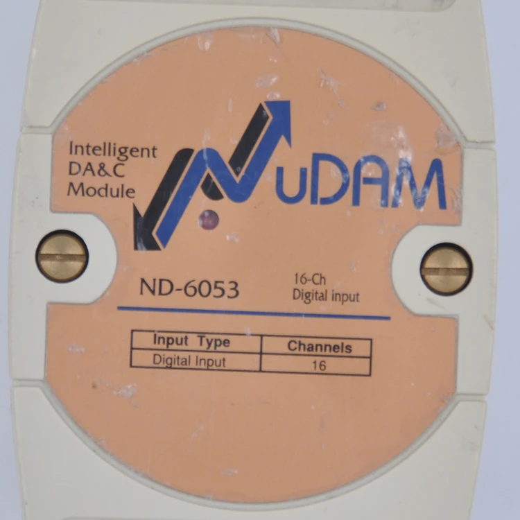 

NUDAM INTELLIGENT DA&C MODULE ND-6053 16-CH DIGITAL INPUT
