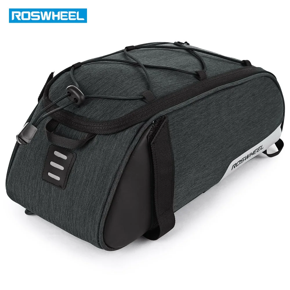 ROSWHEEL велосипедная Сумка Многофункциональная 7л Задняя сумка седло Корзина