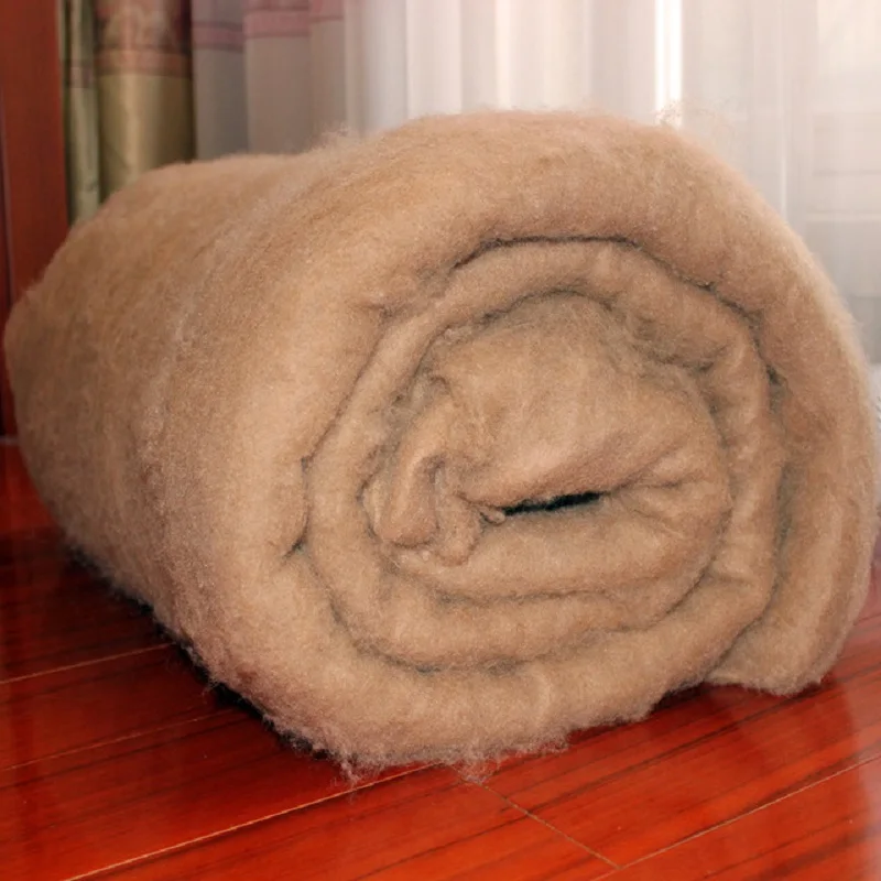 100% верблюжьи волосы/шерстяное одеяло роскошное толстое