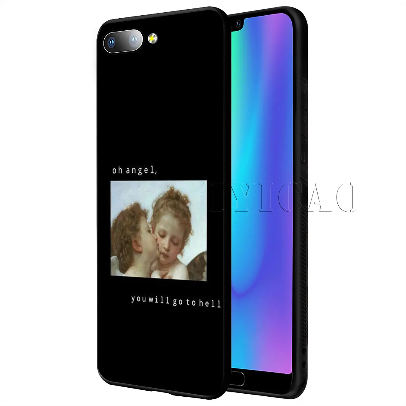 Great art aesthetic van Gogh Mona Lisa David love Case for Huawei Y9 Y7 Y6 Prime 2019 Honor 20 8C 8X 8 9 9X 10 Lite 7C 7X 7A Pro |