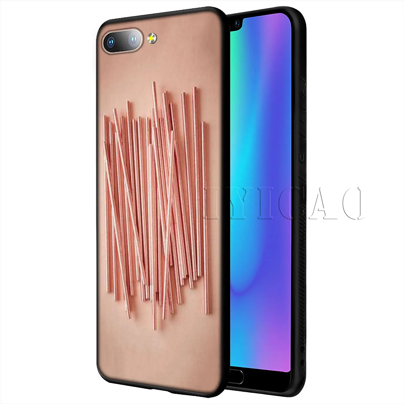 Мягкий чехол IYICAO для Huawei P20 Pro P10 P8 P9 P30 Lite Mini 2017 P Smart 2019 | Мобильные телефоны и