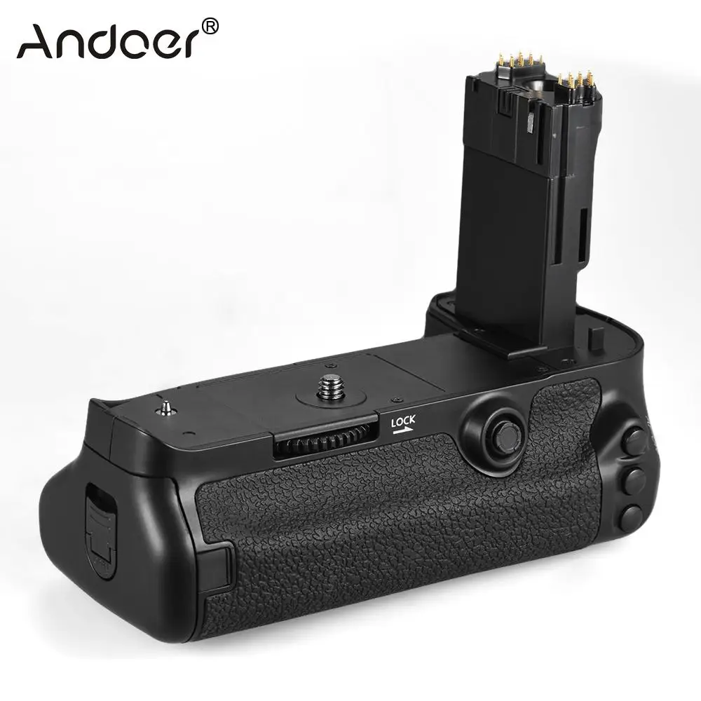 Andoer BG 1W вертикальный держатель батарейного отсека Замена для E20 Canon EOS 5D Mark IV DSLR
