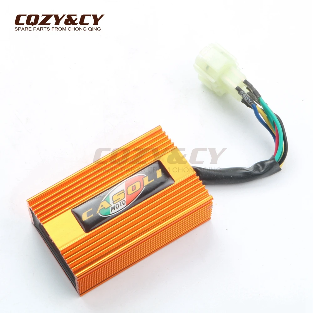 6PIN гоночный DC CDI для GY6 125 150 CF250 автоматическая усовершенствованная запасная часть