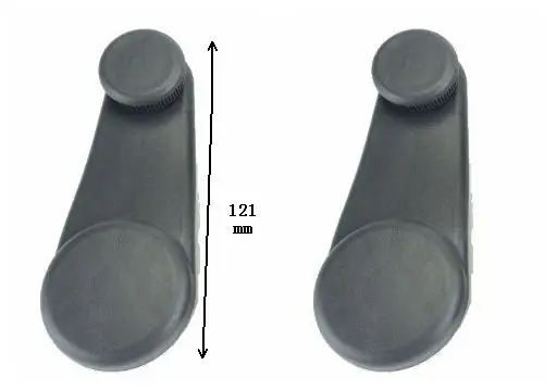 2X Ручка стеклоподъемника(черная) 2 шт для 1989-1994 Suzuki Swift Geo Metro
