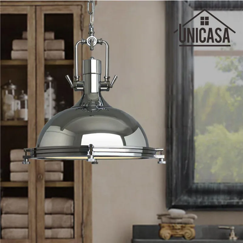 Винтажные промышленные подвесные светильники из кованого железа освещение для