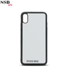 Пустые 2D сублимационные Чехлы для сотовых телефонов NSB uni из ТПУ для IPHONE XS MAX, резиновый защитный чехол с принтом сделай сам для Iphone XS MAX