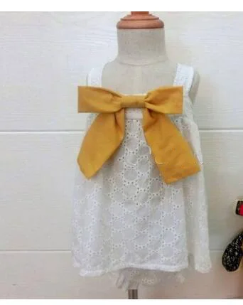 Оптовая продажа 5 компл./лот комплекты одежды для маленьких девочек летний костюм