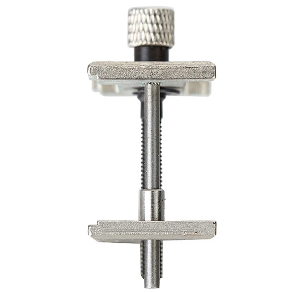 Часы зажим мини портативный механизм держатель прочный регулируемый челюсти