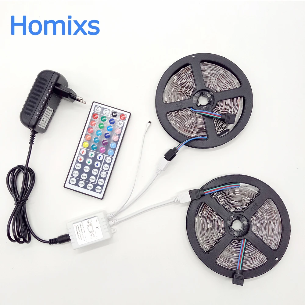 Набор светодиодных лент Homixs RGB SMD 5050 2835 10 м 5 Светодиодная лента rgb Диодная Гибкий