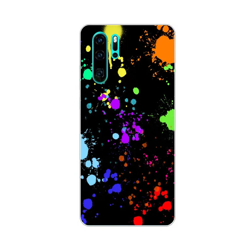 huawei p30 lite Case Silicon Explor music Painting Soft TPU Back Cover for pro Phone protect cases shell |