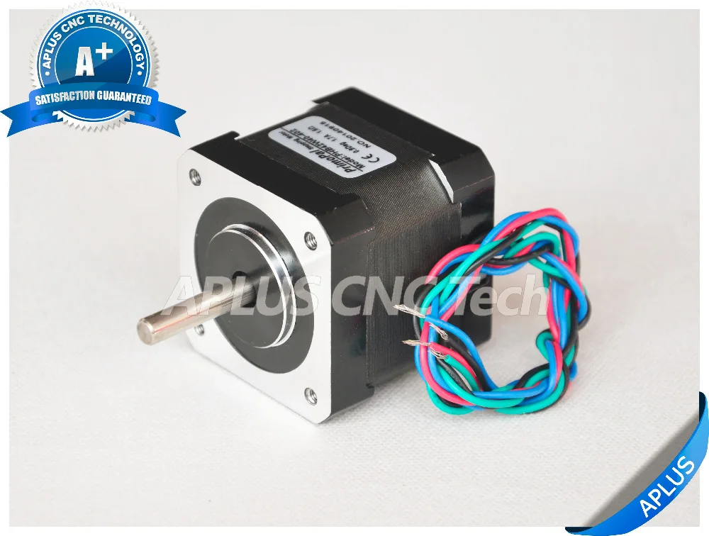 Шаговый двигатель NEMA 17 0 9 градусов 51oz in 40 мм 1.7A 4 провода 5 шт.|stepper motor holding torque|stepper