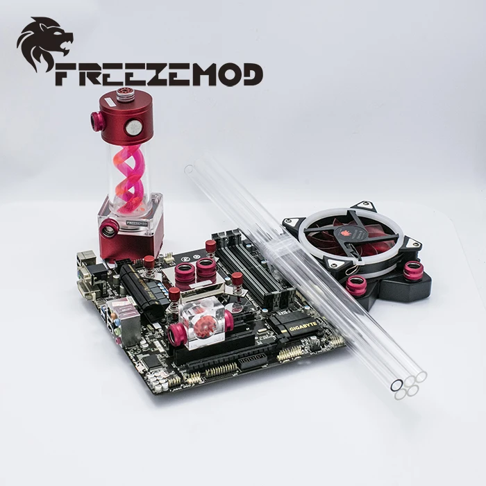 FREEZEMOD компьютерная система водяного охлаждения Набор Профессиональный набор 1 для жесткой трубки, FREEZEMOD-PKH1
