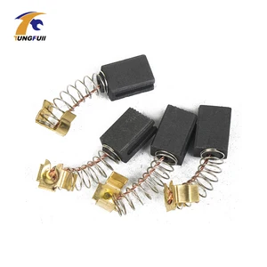 Карбоновые щетки Tungfull для угловых шлифовальных машин 6x9x13,5 мм, набор аксессуаров Dremel для электрического гравера