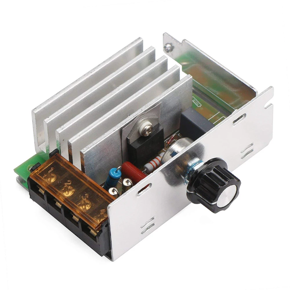 Регулятор скорости двигателя плата управления мотором DROK переменный ток 110 В 4000