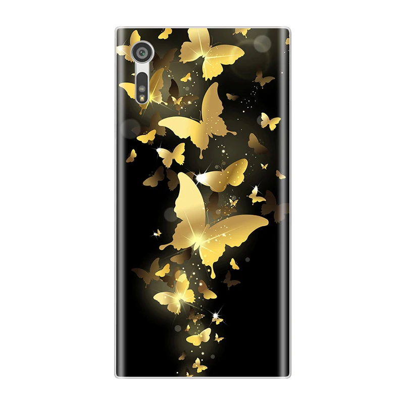 Мягкий чехол из ТПУ для телефона Sony Xperia XZ модный силиконовый задняя