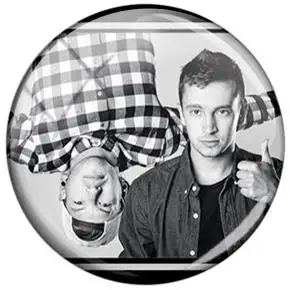 H268-25 JOINBEAUTY Twenty One Pilots Photo 25 мм круглый стеклянный кабошон драгоценный камень для ожерелья Брелок Брошь булавка плоская задняя часть изготовление фурнитура - Цвет: H268-25