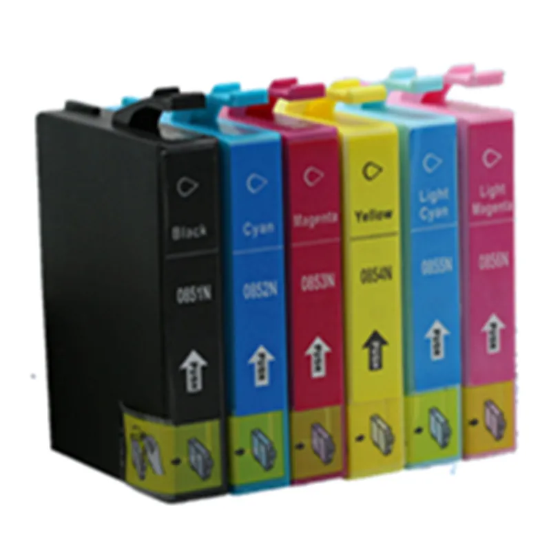 Запасные чернильные картриджи T0851N E-851N T0856N для Stylus Photo 1390/T60 1390/R330 | Компьютеры и