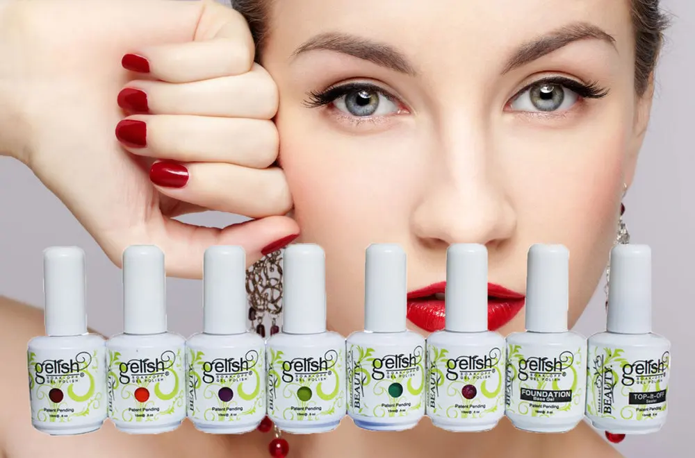 Комплект гель лаков для ногтей комплект УФ набор маникюра с лампой Гель лак