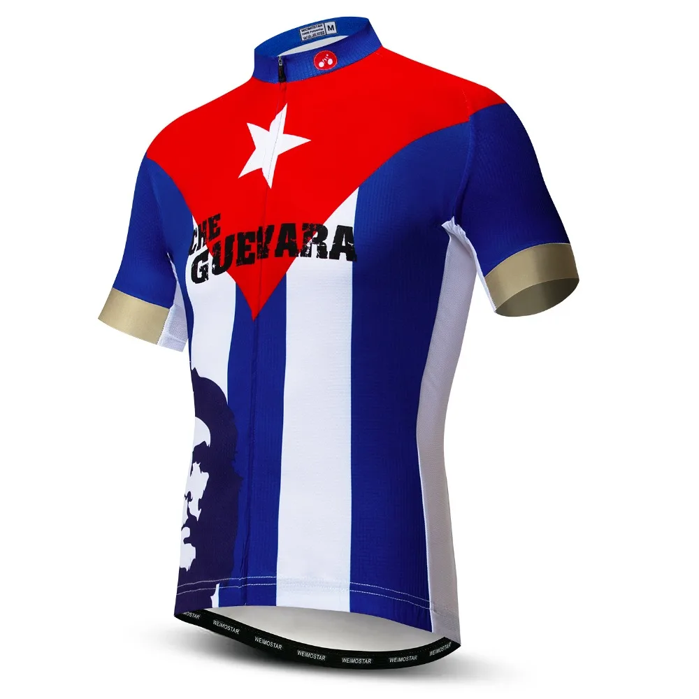 Новая летняя Классическая рубашка для велоспорта с изображением российского