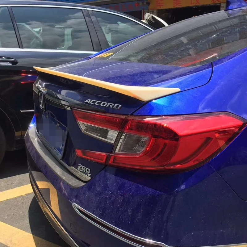 Используйте для honda спойлер для аccord модель accord губ спойлер Высокое качество ABS Материал заднего крыла краски Цвет для accord