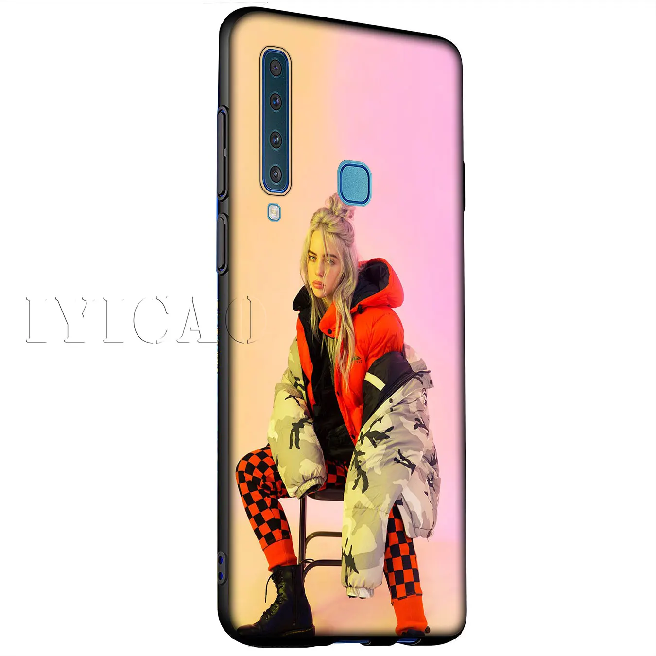 IYICAO Billie Eilish 13 силиконовый мягкий чехол для девочек Samsung Galaxy A6 Plus A9 A8 A7 2018 A3 A5 2016 2017