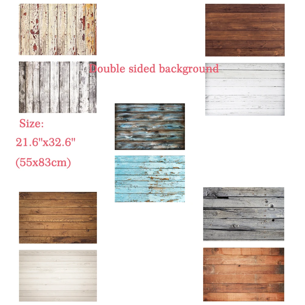 Двухсторонний деревянный фон деревенский Ins стиль фотографии фоны старый сарай