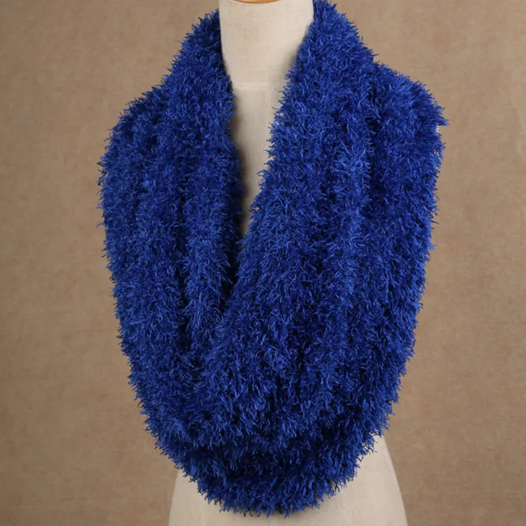 sapphire blue ZFQHJJ Модный женский волшебный шарф с капюшоном DIY Многофункциональные универсальные Потрясающие Шарфы Шали Обертывания пашмины Echarpes - Цвет: sapphire blue