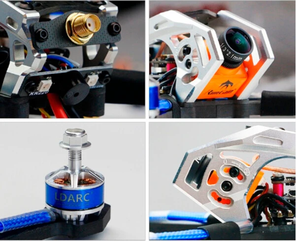 2018 LDARC KK 220 Burstenlosen Racing FPV Drone PNP версии 4 Aaxle 5 мм Arm Quadcopter|Детали и аксессуары| |