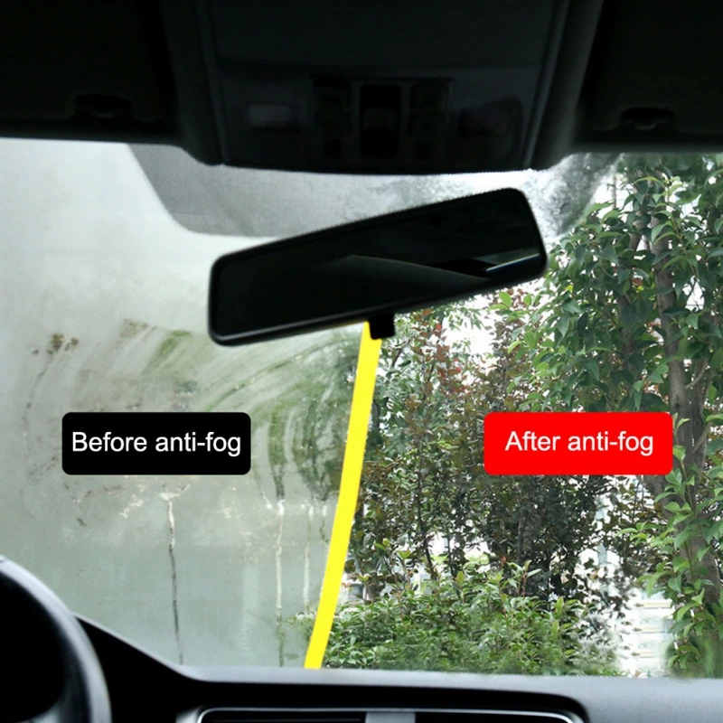 

80ml Liquid Spray Glass Anti Fogging Car Glass Windshield & Rearview Anti-fog Coating Mirror Protection Anti Fog Agent New