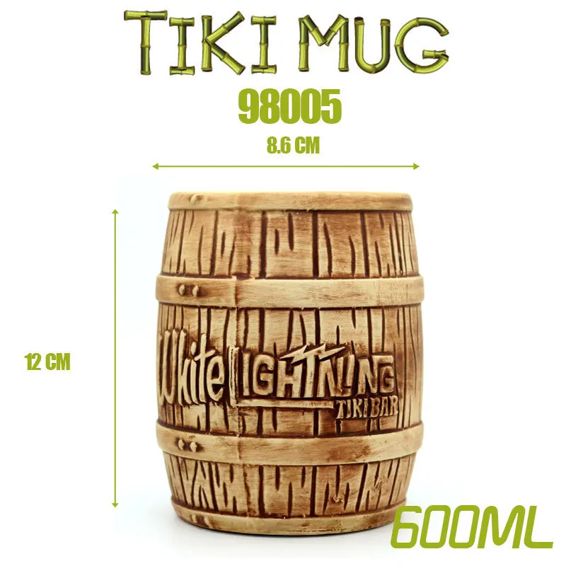 Импортные TikiMug тики Гавайские керамические Коктейльные бокалы для вина оригинальность индивидуальность Mojito Moggi поддержка продукт