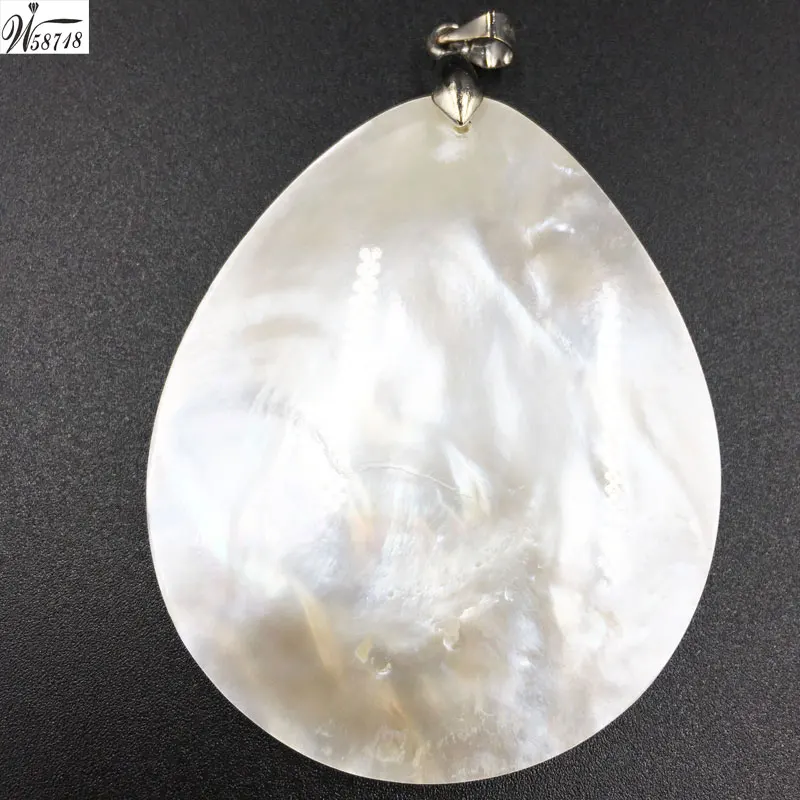 Water Drop MC7144 Модные ювелирные изделия перламутровые раковины для женщин и мужчин кулон из бисера WB671 - Окраска металла: Water Drop MC7144