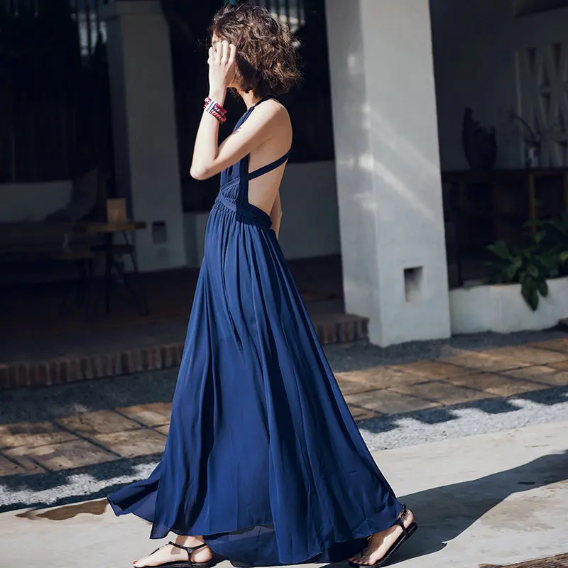 2018 новые женские платья с глубоким v-образным вырезом Vestidos De fiesta Vadim Сексуальные