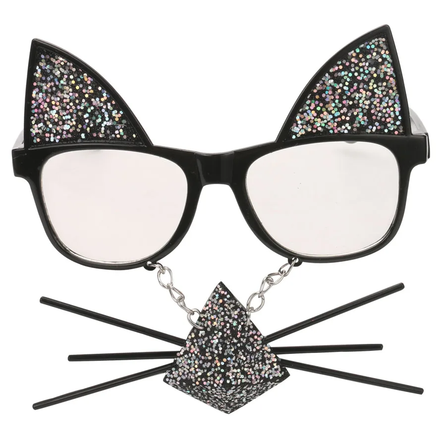Funny Cat Costume Mask Novelty Glasses Halloween Party Photobooth Props Favors Accessories Supplies Decoration Gifts | Дом и сад