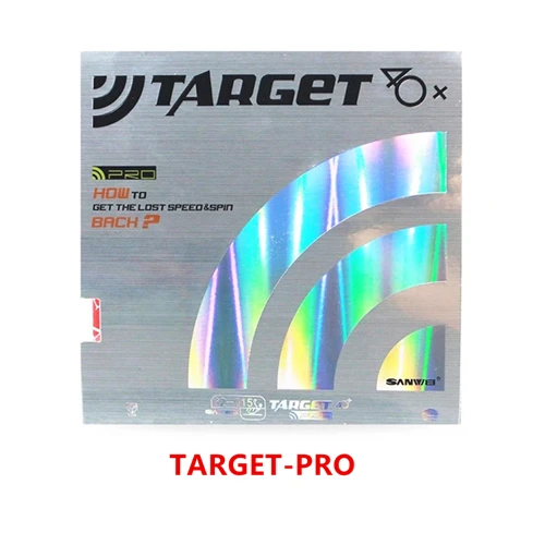 PRO-RED SANWEI TARGET Table Tennis Rubber PRO FX Europe 40+ антилипкий контроль спин пинг понг tenis de mesa - Цвет: PRO-RED