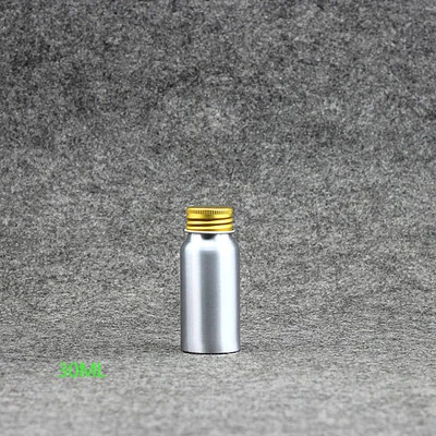 30ml Gold Cap 30 мл-500 мл Серебряный/Золотой Алюминий Кепки Алюминий бутылки, пена для ванны жидкий шампунь Эмульсия бутылка пустая бутылка для косметической упаковки - Цвет: 30ml Gold Cap