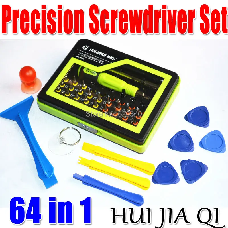 Free shipping Wholesale 2013 new 53 in1 Multi-purpose precision Magnetic Screwdriver Set PC Notebook phone iphone4 Chaiji tools |
