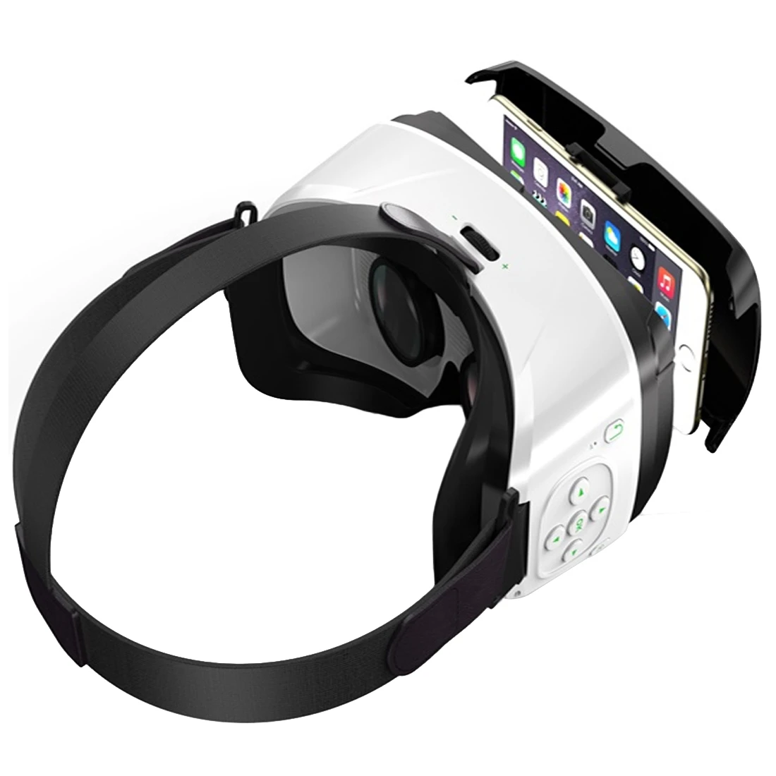 Универсальное крепление на голову Виртуальная реальность VR очки 3D видео очки 3D Фильмы Игры для 3,5-5," телефон Google Glasse