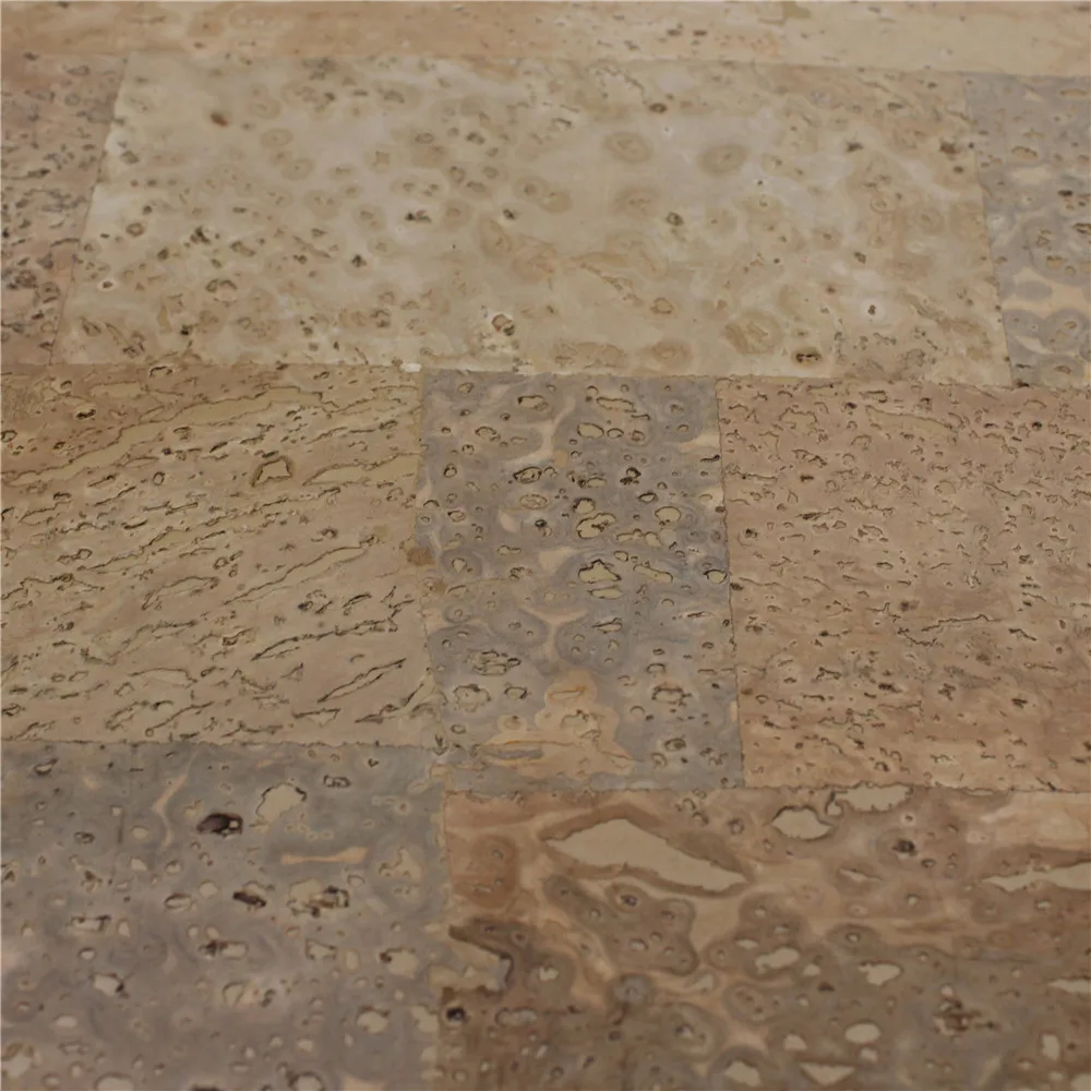PORTUGAL cork fabric 68*50cm/26.7*19.6inch original natural color Cork leather Vegan waterproof ABRASION resistance COF-093 | Украшения и