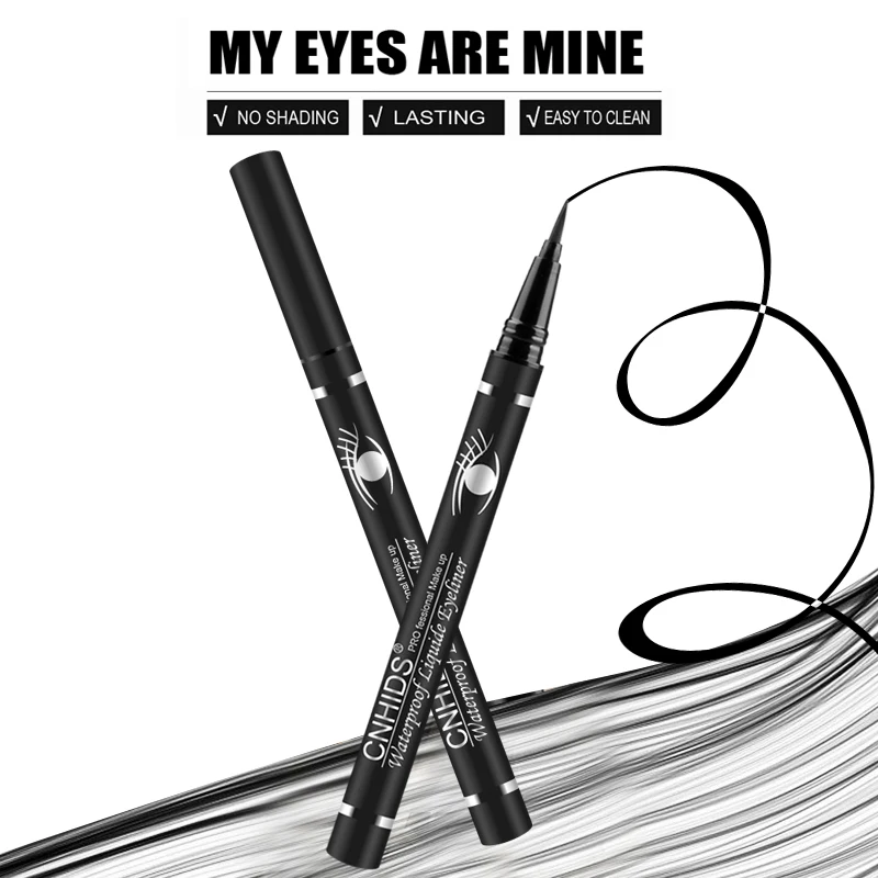 1 шт. водостойкая черная жидкая подводка для глаз|Тени век и подводки| |
