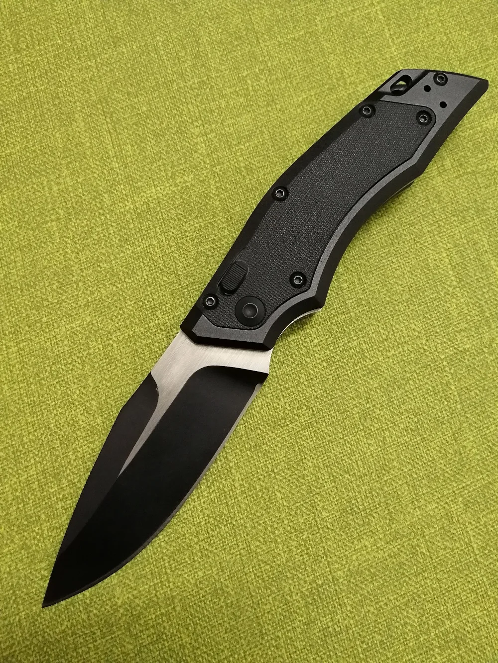 Grady Fung OEM KS 1905 складной нож из нержавеющей стали Blakc Blade G10 + тактические ножи с