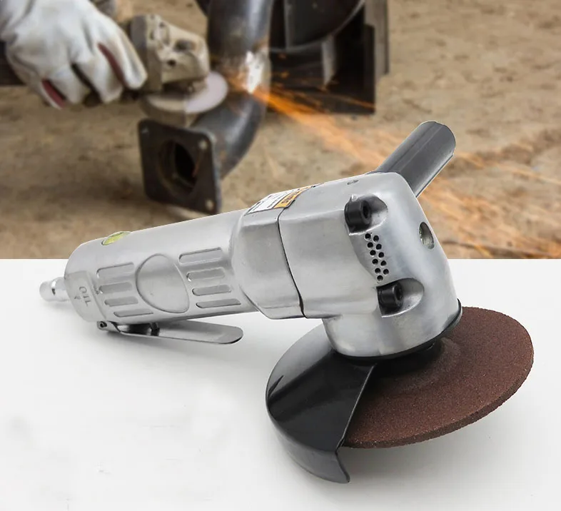 Высокоскоростная 4 дюймовая пневматическая полировальная машина угловая