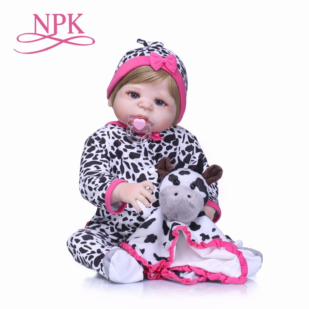 Реалистичная кукла NPK ручной работы полностью силиконовая новорожденного