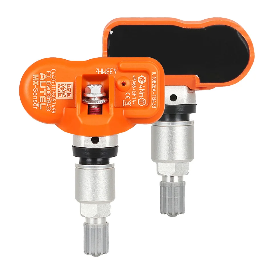 4 шт. AUTEL MX Sensor 433 МГц 315 программируемый универсальный датчик давления в шинах ure s