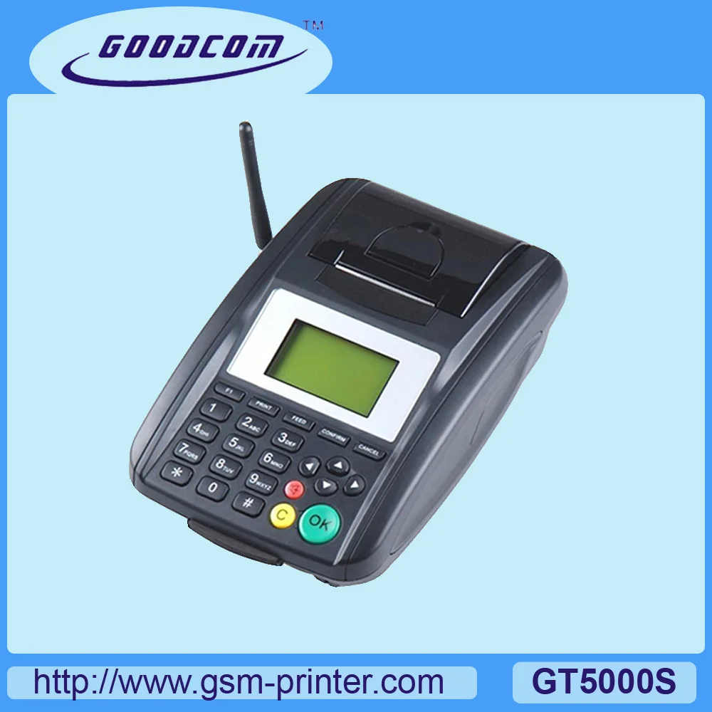 Термальный принтер GT5000S POS для ресторана система онлайн заказа SMS GPRS Тип|printer for