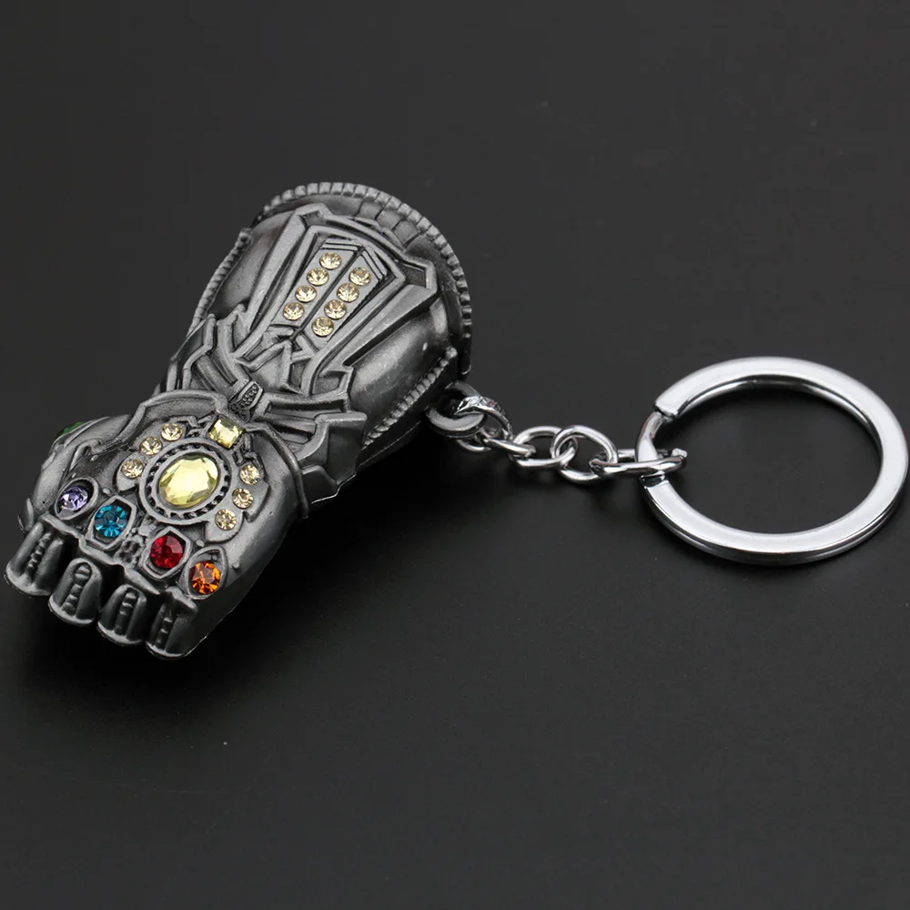 Мстители 4 завершающей перчатки Таноса брелок со знаком бесконечности перчатка