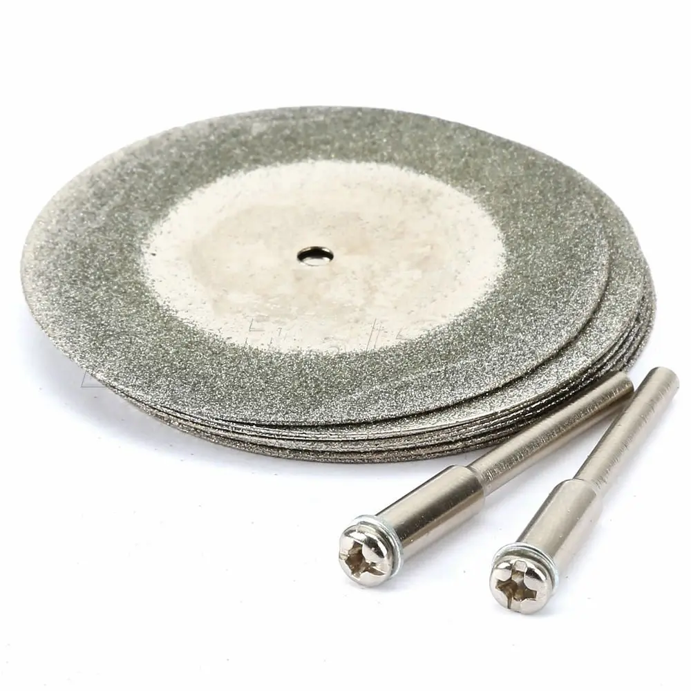 8 шт. режущие диски с алмазным покрытием 50 мм|cutting diamond disc|for dremel toolmini cutting blade |
