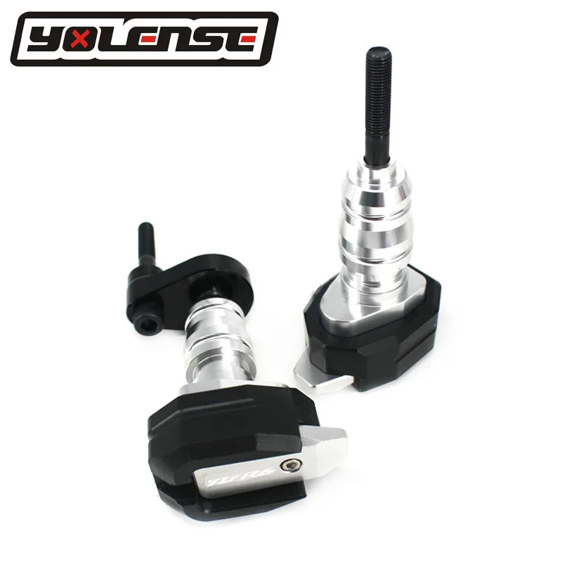 Новый Falling протекторы мотоцикла CNC алюминиевый сплав Рамка слайдер анти Краш