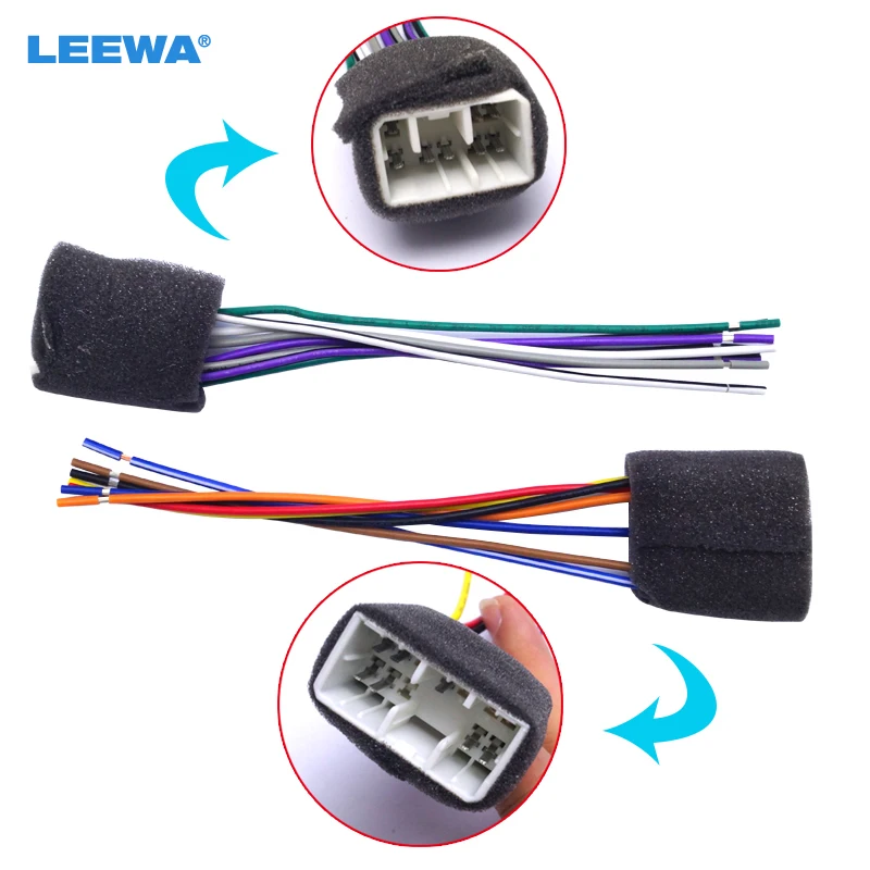 Автомобильный радиоприемник LEEWA аудио провод разъем Aapter для Geely Emgrand CD/DVD стерео